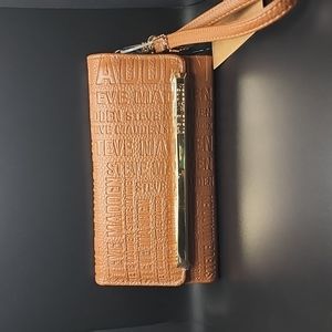 Steve Madden LogoBar Trifold Clutch